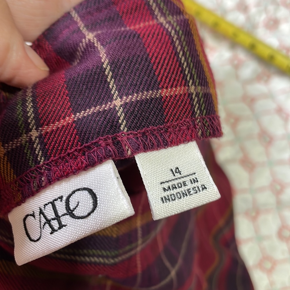 Cato plaid Maxi kilt - Picture 5 of 7
